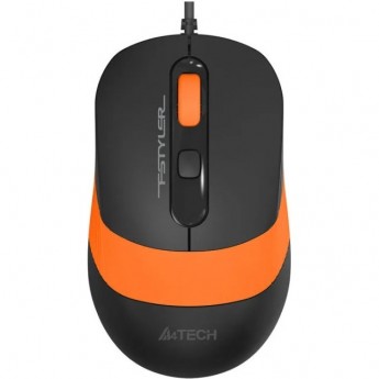 Мышь A4Tech Fstyler FM10 оптическая USB черно-оранжевый