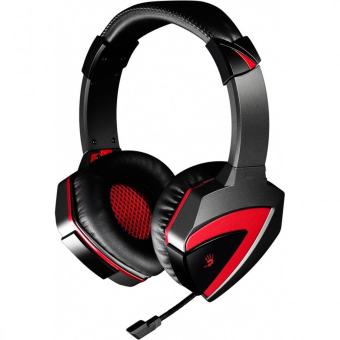 Наушники с микрофоном A4TECH BLOODY 2м мониторные оголовье черные G501