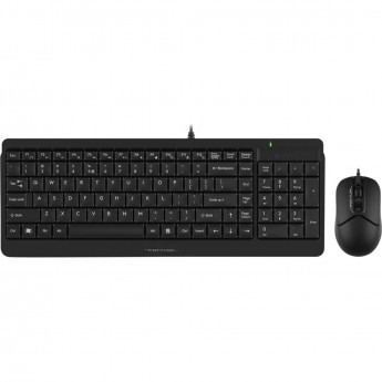 Клавиатура + мышь A4TECH FSTYLER F1512 USB черный