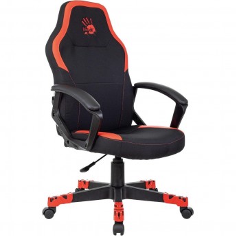 Кресло игровое A4TECH BLOODY GC-190 крестовина пластик текстиль/эко-кожа черный/красный