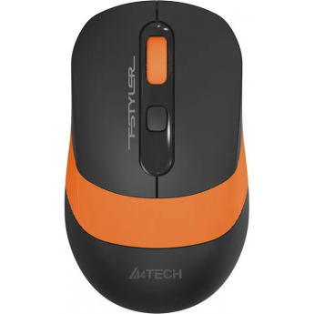 Мышь A4TECH FSTYLER FG10S оптическая беспроводная USB черно-оранжевый