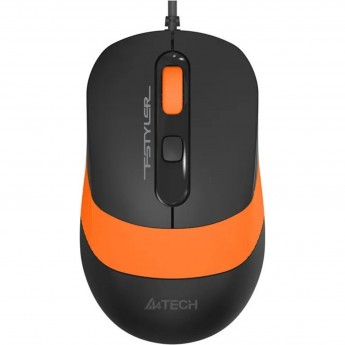 Мышь A4TECH FSTYLER FM10S оптическая 1600dpi USB черно-оранжевый